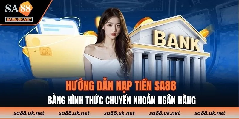 Hướng dẫn nạp tiền SA88 bằng hình thức chuyển khoản ngân hàng