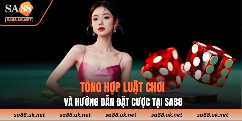 Tổng hợp luật chơi và hướng dẫn đặt cược tại SA88